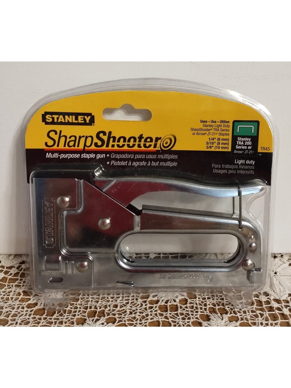 Stanley Sharp Shooter Light Duty TR45 Staple Gun New in Package